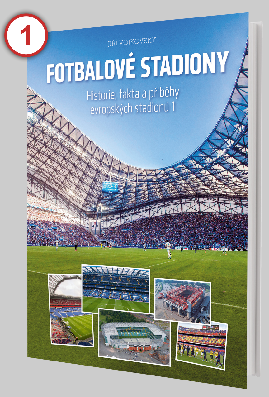 Kniha - Fotbalové stadiony 1